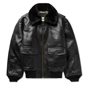 Chaqueta de cuero estilo bomber a bajo precio, ropa de calle de alta calidad, chaquetas de cuero para hombre para invierno, hechas en Pakistán. - Product Image 1