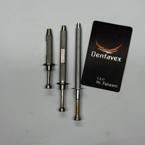 เครื่องมือจับลูกปัดสแตนเลส 316L สำหรับสักและเจาะ  เครื่องมือจัดตำแหน่งสำหรับตกแต่งคิ้ว อุปกรณ์มืออาชีพ Dentavex - Product Image 1