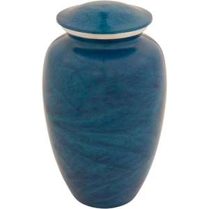 Urne funéraire patriotique avec motif d'aigle et de drapeau, avec couvercle assorti, pour l'hommage aux cendres commémoratives d'un adulte - Product Image 6