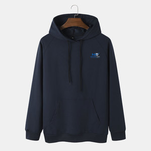 Pull-over d'hiver élégant et tendance en coton mélangé pour hommes, avec logo personnalisé, taille ajustable, tissu polaire écologique et respirant, doux - Product Image 1