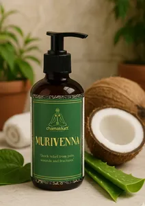 Murivenna 300ml Herbal Body <b>Massager</b> Model 01 Made in India for Quick Pain Relief - Product Image 2