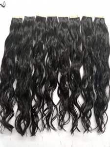 Extensiones de Cabello Humano Virgen Indio con Ondas Naturales, Doble Trama a Máquina, Cutícula Alineada - Product Image 4