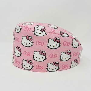 Gorro quirúrgico de calidad de alta clase, gorro de cola de caballo de pelo largo para enfermera, gorro médico Dental para la cabeza, gorro de enfermera de dibujos animados de algodón para mujer - Product Image 6