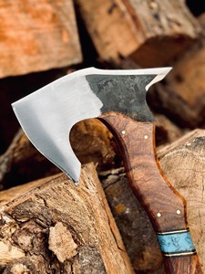Hacha Tomahawk Forjada a Mano: Hacha para Campismo y Supervivencia - Product Image 2