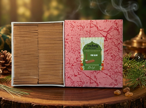 Varillas de Incienso Herbal Premium Pine Glow, Naturales, Orgánicas, Ecológicas y de Larga Duración para Puja, Meditación y Aromatización del Hogar - Product Image 2