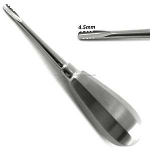Elevadores Dentales de Raíz 2.5mm 3.5mm 4.5mm de Acero Inoxidable, Juego de Instrumentos Quirúrgicos Manuales con Empuñadura Acolchada de Lujo, Set Lindo Levien 3 Piezas - Product Image 4