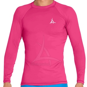 Camisetas de Compresión de Manga Larga para Hombre, Color Sólido, Logotipo Personalizado, Ecológicas, Transpirables, de Alta Calidad - Product Image 1