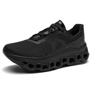 Chaussures de course respirantes pour hommes, baskets décontractées légères en maille, antidérapantes, pour la marche sportive, avec amorti et semelle en caoutchouc épaisse - Product Image 6