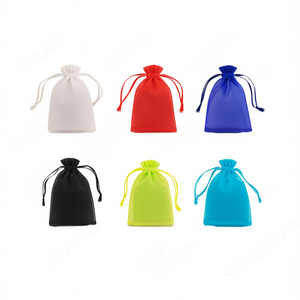 Ilan Organza Gift Bag 7x9 Cm Mixed Colors <b>Drawstring</b> <b>Pouch</b> - Product Image 1