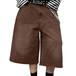 Pakistan Made 100% Cotton <b>Soft</b> Fabric Trend Style Men <b>Jeans</b> Shorts Breathable Eco-Friendly Easy Motion Smart Casual Modern Look - Product Image 2