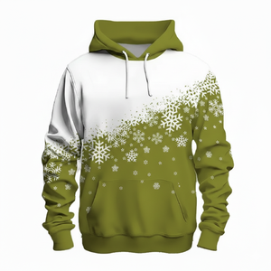 Sudadera Holgada de Poliéster/Spandex, Precio de Fábrica, Impresión por Sublimación Personalizada para Hombre y Mujer, Ropa Urbana, Servicio OEM, MOQ Bajo - Product Image 3