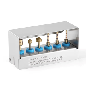 Kit de 6 fraises à implant dentaire en acier inoxydable pour lifting externe du sinus maxillaire, très vendu - Product Image 6