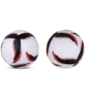 Ballon de football promotionnel personnalisé, ballon de sport texturé, cousu à la machine, en PU, ballon de football professionnel, standard pour les matchs et l'entraînement - Product Image 3