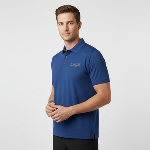 เสื้อโปโลผ้าฝ้ายระบายอากาศได้ดี เสื้อกอล์ฟ เสื้อยืดสตรีทแวร์ แขนสั้น สำหรับเด็กผู้ชาย - Product Image 3