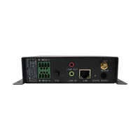 Caja de amplificador digital de montaje en pared Terminal de red Altavoz de audio Sistema de PA IP Altavoz Red Mini Terminal de pared