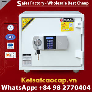 Caja fuerte grande hecha en Vietnam-Caja fuerte electrónica digital WELKO LX360 E Plata - Product Image 2