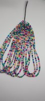 Perles de pierres précieuses opale disco naturelle lisses en forme de rondelle, 4 mm à 5 mm, perles de pierres précieuses colorées pour la fabrication de bijoux et les créations DIY, prêtes à expédier