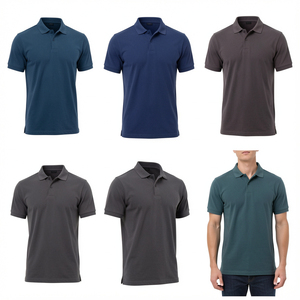 Nueva Camiseta de Manga Corta para Hombre, de Alta Calidad, 100% Algodón, con Estampado, Bolsillo, Antiarrugas, Casual, de Marca - Product Image 3