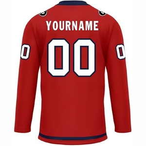Jersey de Hockey sobre Hielo Deportivo Personalizado, Diseño de Sublimación Premium para Clubes, Escuelas y Equipos - Product Image 4