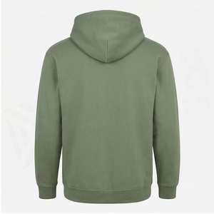 Sweat à capuche gaufré North Approach pour homme, vert, en coton French Terry, décontracté, avec poche avant, coupe classique, automne - Product Image 2