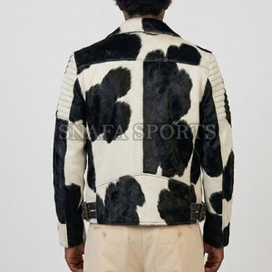 Winter Season Wear <b>Men</b> Cowhide Leather <b>Jacket</b> Factory Direct Sale OEM Manufactured Wholesale Genuine Wear <b>Jacket</b> - Product Image 2