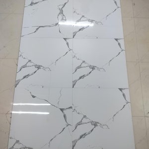 กระเบื้องพอร์ซเลนผิวมัน 600x600 มม. ลายหินอ่อน ขัดเงา สำหรับปูพื้นและผนังภายในห้องน้ำ - Product Image 2