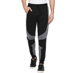 Venta al por mayor personalizado hombres Jogger pantalones de dos tonos de lana pantalones de chándal Streetwear Slim Fit pantalones de entrenamiento OEM Logo gimnasio Fitness Wear - Product Image 1
