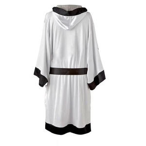 ชุดคลุมชกมวยแฟชั่นคุณภาพสูง ชุดคลุมชกมวยแบบคลาสสิกผ้าซาตินมีฮู้ด ขายส่งชุดคลุมชกมวยสำหรับทุกเพศ - Product Image 6