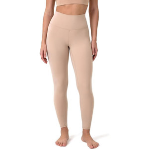 Women's High Waist Seamless Gym Yoga Pants Scrunch Butt Lifting <b>Leggings</b> Elastic Waist Closure Solid <b>Pattern</b> Spandex/Nylon - Product Image 1