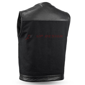 Chaleco de Invierno para Hombre de Cuero Genuino de Primera Calidad, Diseño Personalizable, Transpirable, Servicio OEM, Precio Razonable - Product Image 6