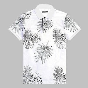 เสื้อโปโลพิมพ์ลายดีไซน์ใหม่ ขายส่ง เสื้อโปโลชายลำลองใส่เที่ยวทะเลฤดูร้อน เสื้อโปโลพิมพ์ลายและติดกระดุมตามสั่ง - Product Image 4