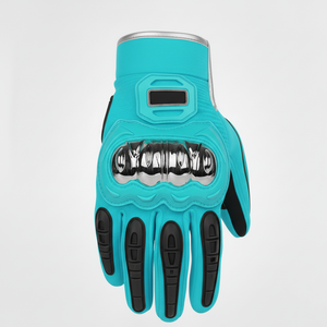 Guantes de Motociclismo de Piel de Cabra con Protección Completa para los Dedos, Compatibles con OEM/ODM, Carcasa de Fibra de Carbono, Pantalla Táctil, Certificación CE, Cierre de Gancho - Product Image 5