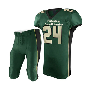 Best Selling High Quality Breathable American Football Uniform Set New Style Digital Print Shirts/Tops for Sport Use - Product Image 1
