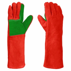Guantes de Soldadura de Alta Resistencia y Calidad Premium, Protección Industrial Duradera, Reforzados con Cuero Vacuno, Transpirables y Suaves - Product Image 3