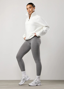Ensemble de survêtement pour femme, veste et pantalon de jogging en coton et polyester, tissu extensible respirant, vêtements de sport, prix bas, OEM - Product Image 3