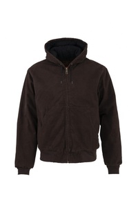 เสื้อแจ็คเก็ตหนังกลับสไตล์วินเทจแบบสตรีทแวร์ ไซส์พลัส แบบซิป ครอป แจ็คเก็ตหนังกลับหนาสำหรับทำงาน ผู้ชาย - Product Image 5