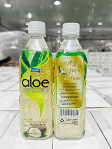 Jugo de Aloe Vera Saludable de 500 ml, Certificado ISO/HACCP/HALAL, 100% con Sabor a Coco, Botella de Marca Privada - Product Image 2