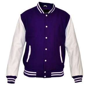 Custom Baseball Varsity Jacket Men's Cotton Letterman <b>Coat</b> Embroidered Team Uniform Snap Button Private Label Bulk Purchase - Product Image 3