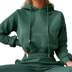Men's Winter Fleece Tracksuit Set Pullover Hoodie Jogger <b>Pants</b> Casual Lightweight Two Piece Streetwear Outfit Custom Logo Sweat - Product Image 6