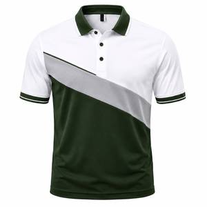 เสื้อโปโลผ้าฝ้ายระบายอากาศสำหรับผู้ชาย เสื้อโปโลสำหรับตีกอล์ฟแบบกำหนดเอง ผู้ผลิต OEM ODM ขายส่งจำนวนมาก โรงงานส่งออกเสื้อผ้า - Product Image 3