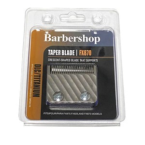 Cuchilla de Repuesto para Barbería, Modelo FX870, de Acero Inoxidable, Forma de Media Luna, Compatible con los Modelos FX870, FX825 y FX673 - Product Image 5