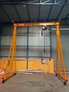 เครนแบบโครงเหล็กเคลื่อนที่ได้ ยี่ห้อ INOVIC CRM รุ่น Goliath ออกแบบตามมาตรฐานยุโรป ขนาด 1-10 ตัน |   อุปกรณ์ยกของหนักสำหรับงานอุตสาหกรรมพร้อมรอกไฟฟ้า - Product Image 2
