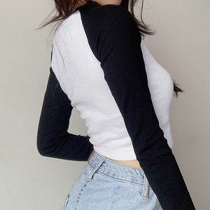 Nouveau T-shirt court en coton doux, respirant, anti-rides, col rond, coupe ajustée, éco-responsable pour femmes, prix de gros - Product Image 5