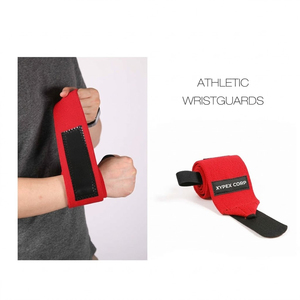 Bandes de protection pour poignets personnalisées XYPEX, professionnelles, respirantes, douces, légères, pliables, unisexes, en coton/polyester, soulagement de la douleur - Product Image 5