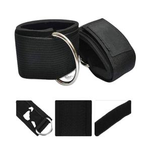 Glute Kickback Polyester Ankle Straps Adjustable Gym Cable Machine Cuffs Heavy Duty Hook & Loop <b>Strength</b> <b>Training</b> Unisex - Product Image 4