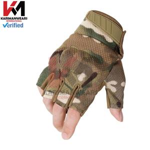 Guantes Tácticos Resistentes para Paintball, Antideslizantes, Resistentes a Impactos en la Palma, Protección en los Nudillos, Respaldo de Malla Transpirable, Dedos Completos - Product Image 2