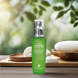 Sérum avancé à double effet de céramide Differ&Deeper 50 ml, restauration de la barrière cutanée, réparation profonde, hydratation, soin du visage - Product Image 1