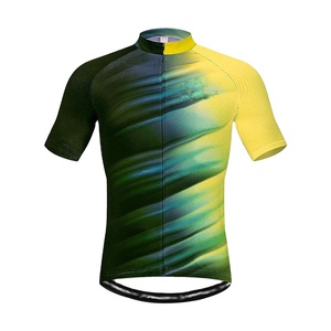 Maillot de Ciclismo de Manga Corta con Tejido de Poliéster, Control de Humedad y Ajuste Cómodo para Ciclismo Diario y de Larga Distancia - Product Image 1