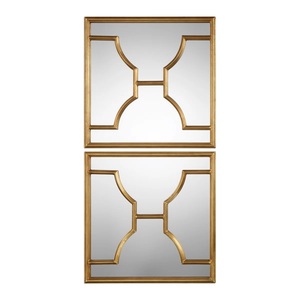 Espejo Decorativo de Pared Aurelia Gold Infinity Loop, de Aluminio Fundido, con Acabado Radiante, para Decoración de Espacios - Product Image 4