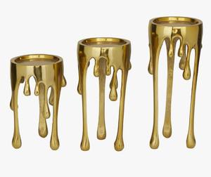 Elegante candelabro moderno de aluminio de 11.8 pulgadas para decoración de mesa en bodas y espacios habitables al mejor precio. - Product Image 1